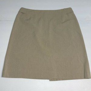 Rafaella Size 8 Pencil SkirtTan